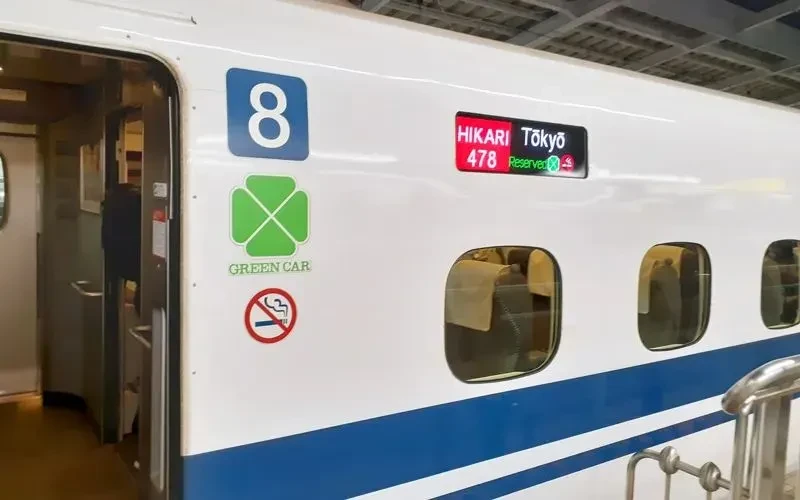 Take the Hello Kitty and Disney Shinkansen train!