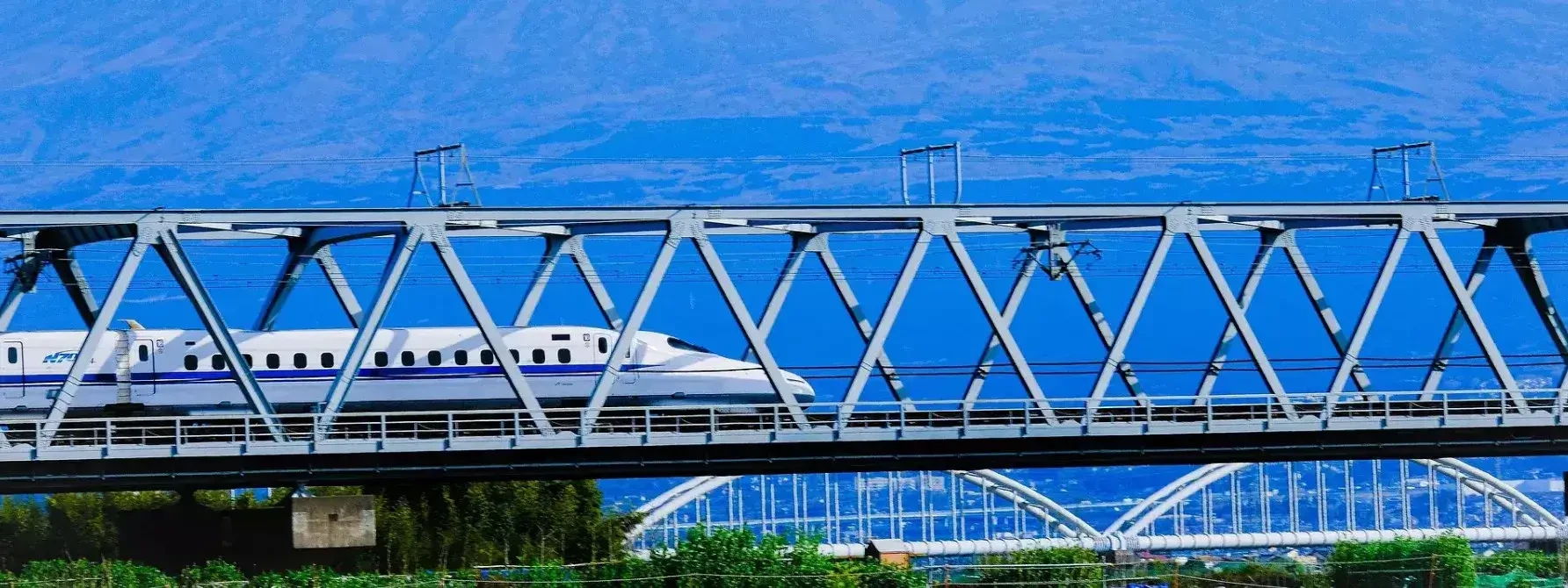 Shinkansen Route Map Background