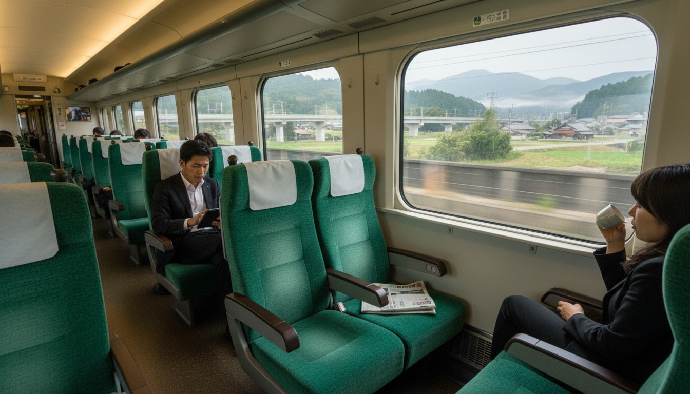 Photograph illustrating Seat Classes: Is Green Car Worth the Spl