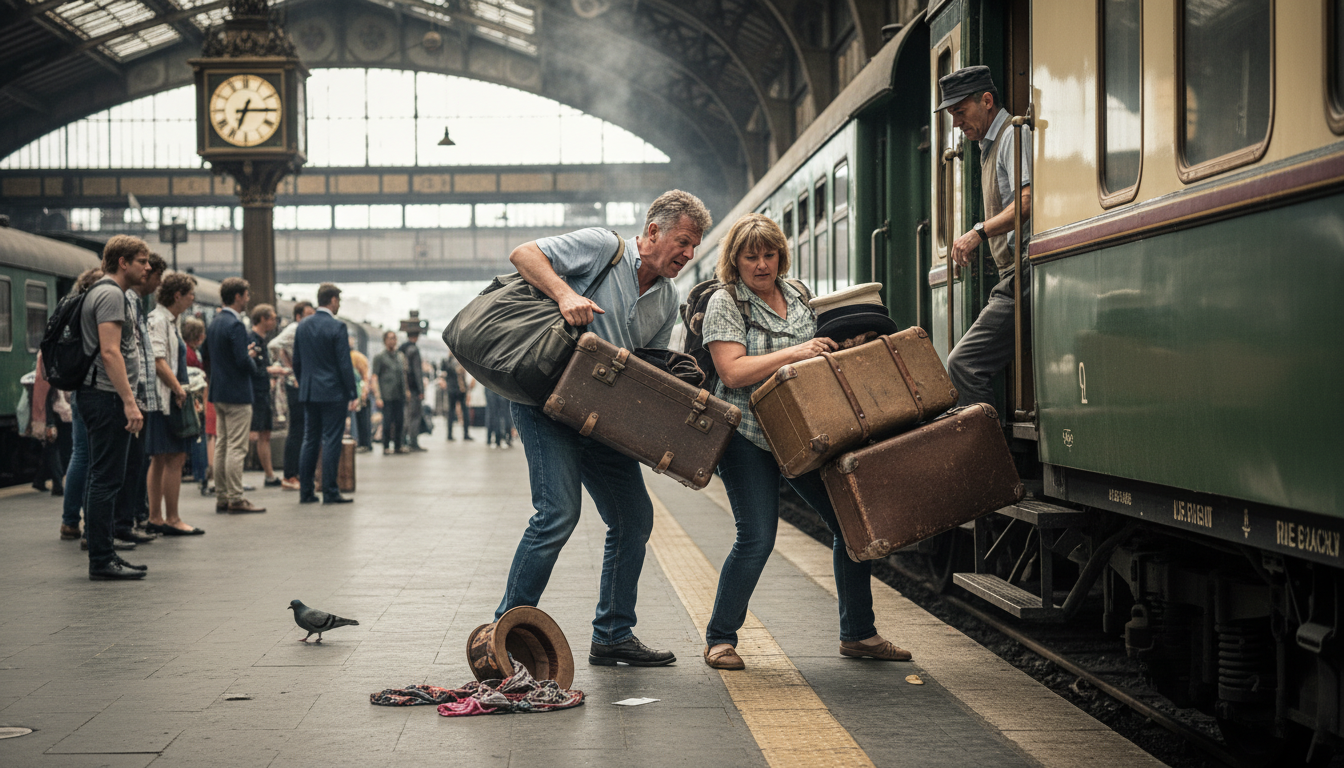 Photograph illustrating The Luggage Situation: Don't Get Caught 