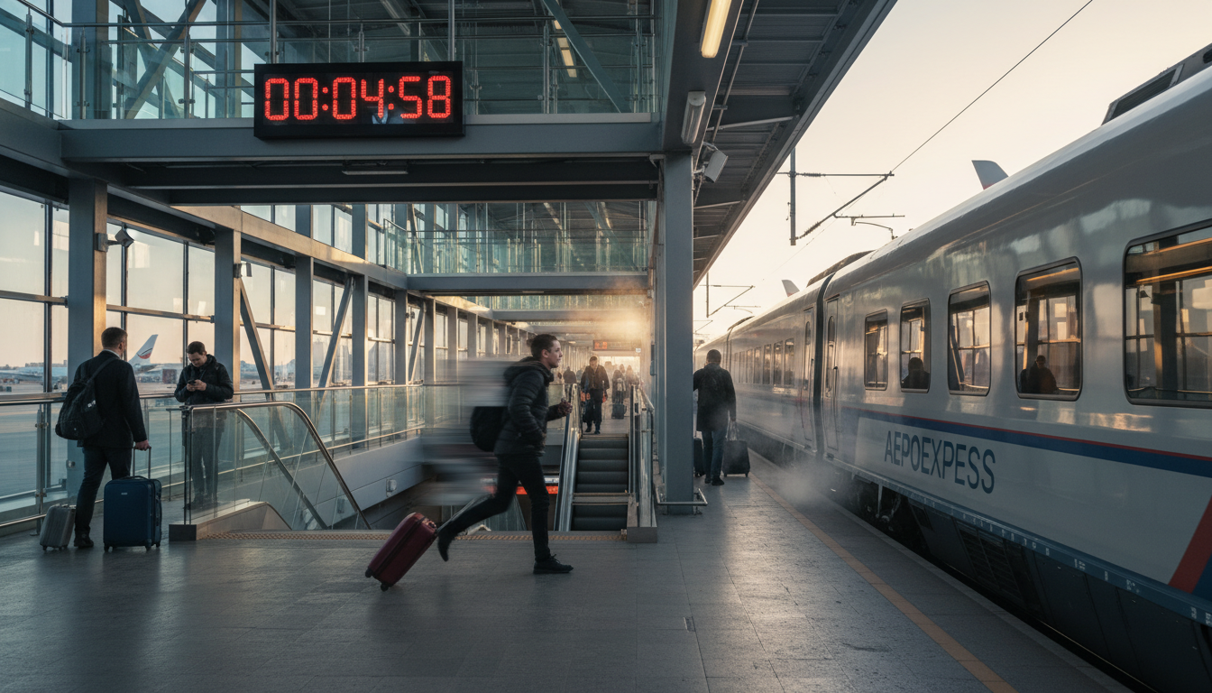 Photograph illustrating The 5-Minute Airport Miracle