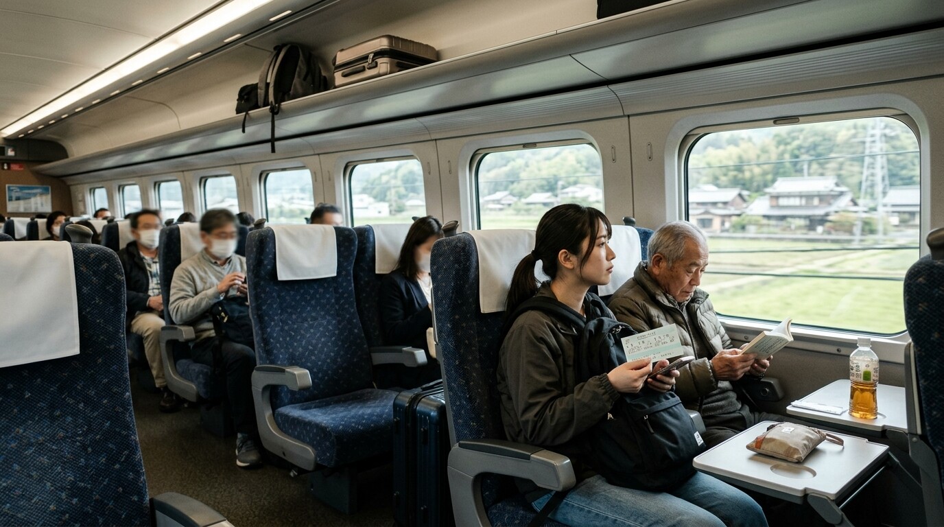 Photograph illustrating How Much Does the Osaka to Tokyo Shinkan