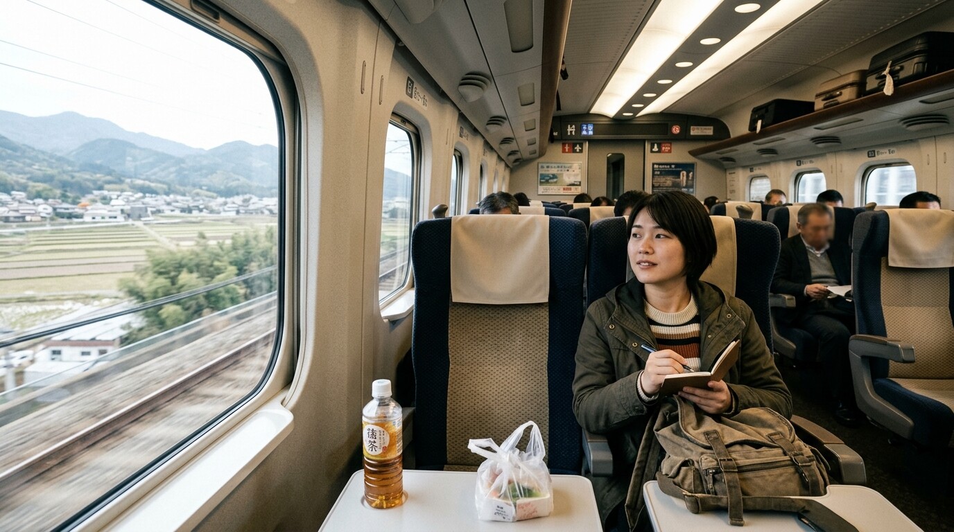 Photograph illustrating Quick Overview: Tokyo to Fukuoka Bullet
