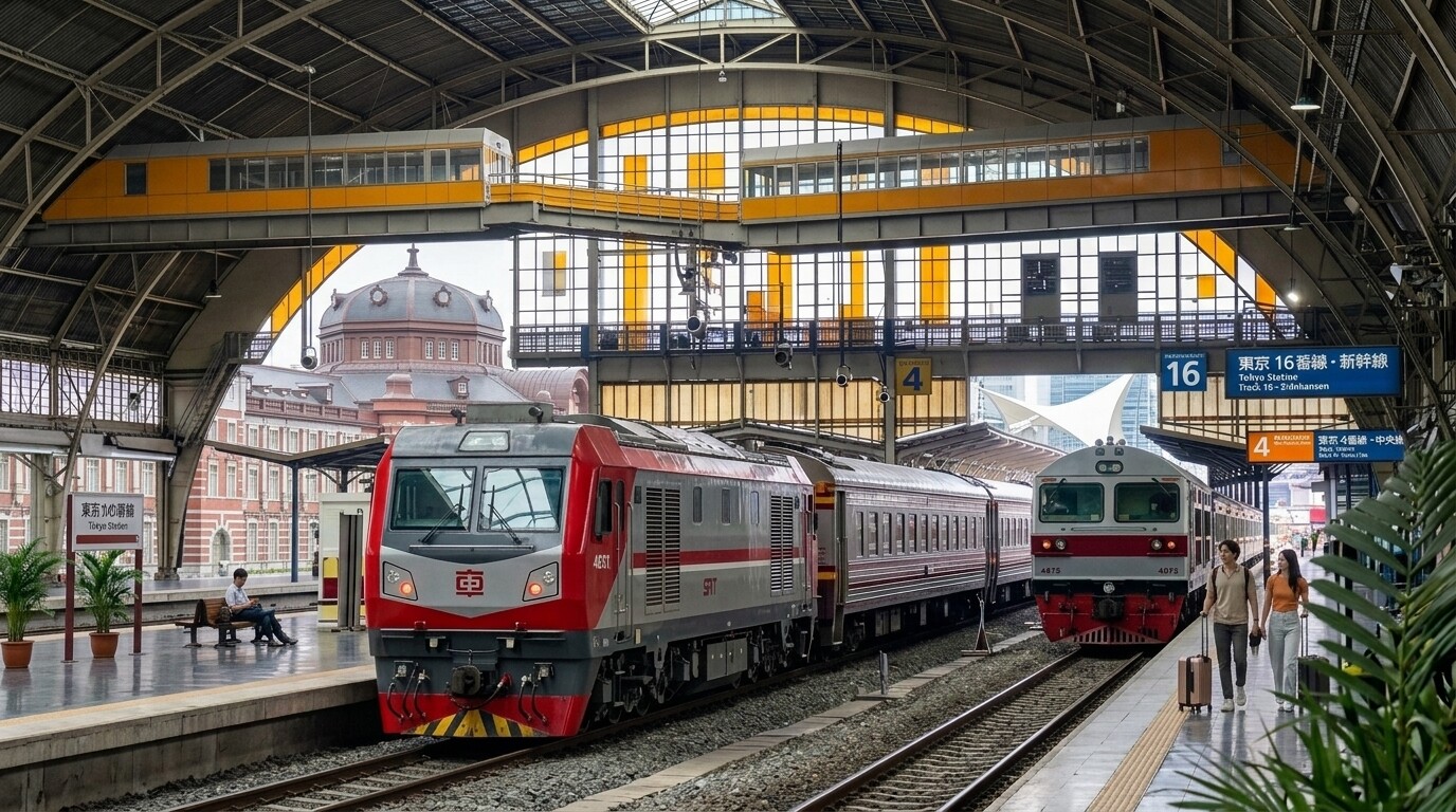 Photo illustrating Decoding the Map: Yaesu vs. Marunouchi E