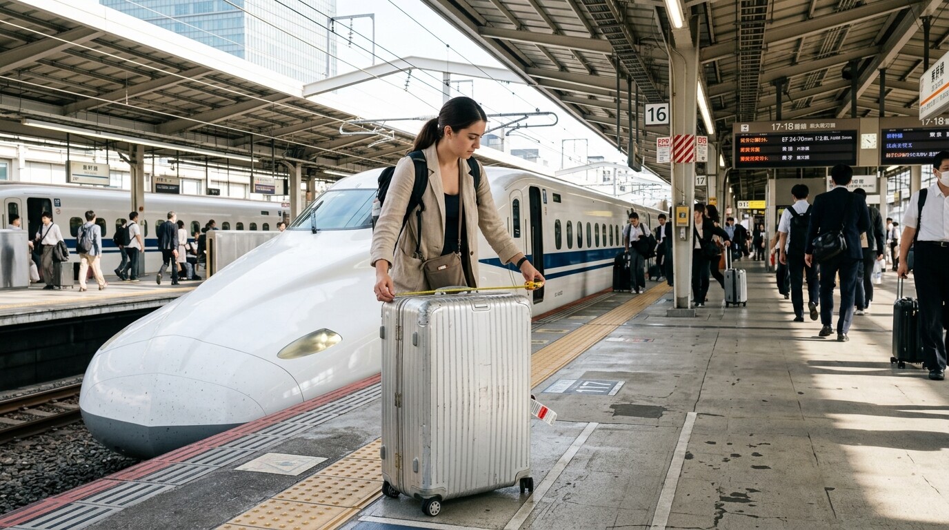 Shinkansen Oversized Luggage Rules: Avoid the ¥1,000 Fine