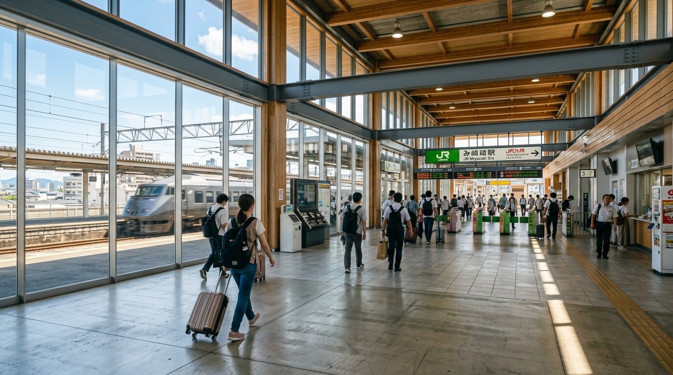 JR Miyazaki Station Mother's Day 2026: Free Oronamin C & Player Meet (May 8)