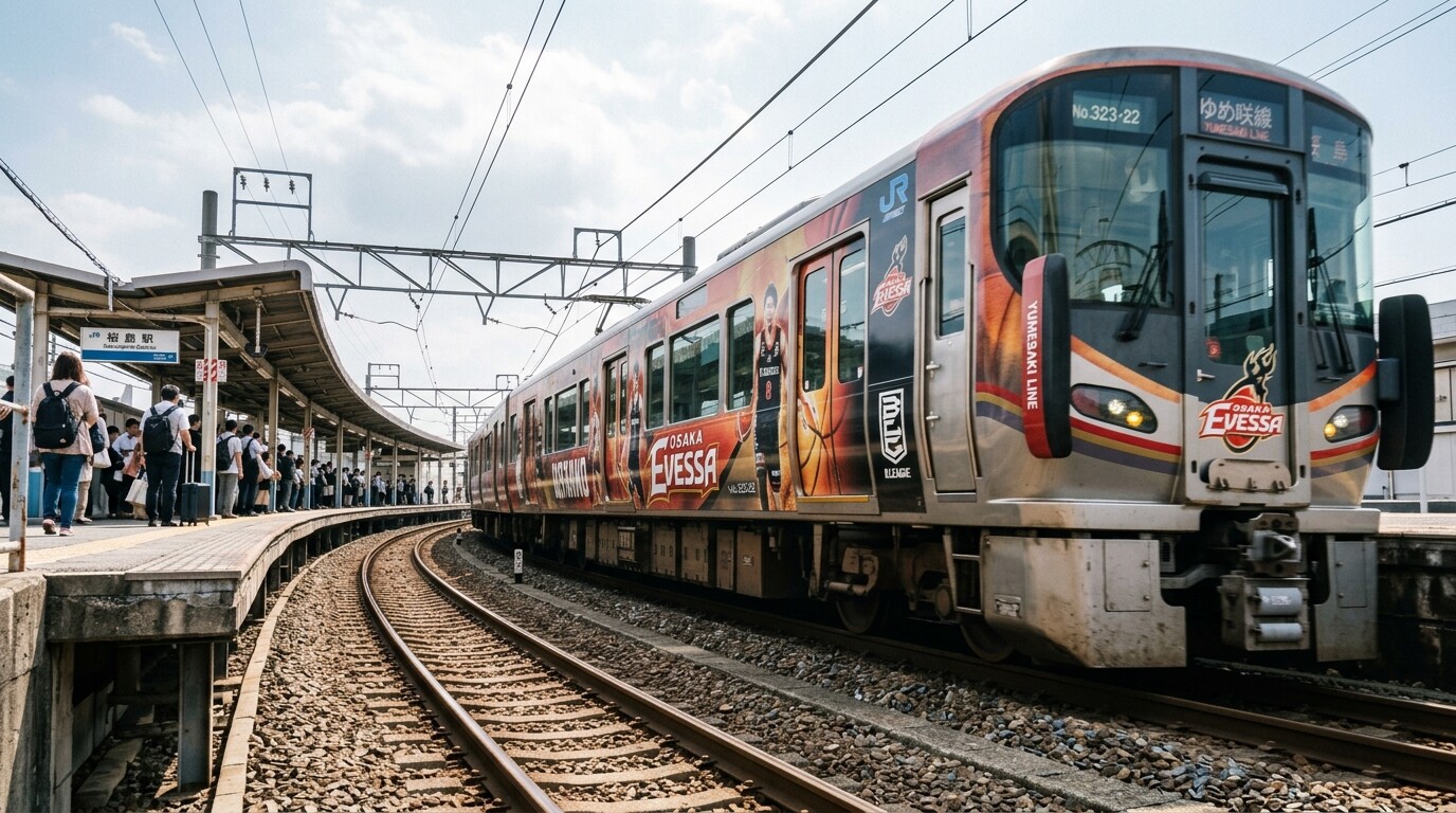 JR West Parade Train 2026: See the Osaka Evessa Special