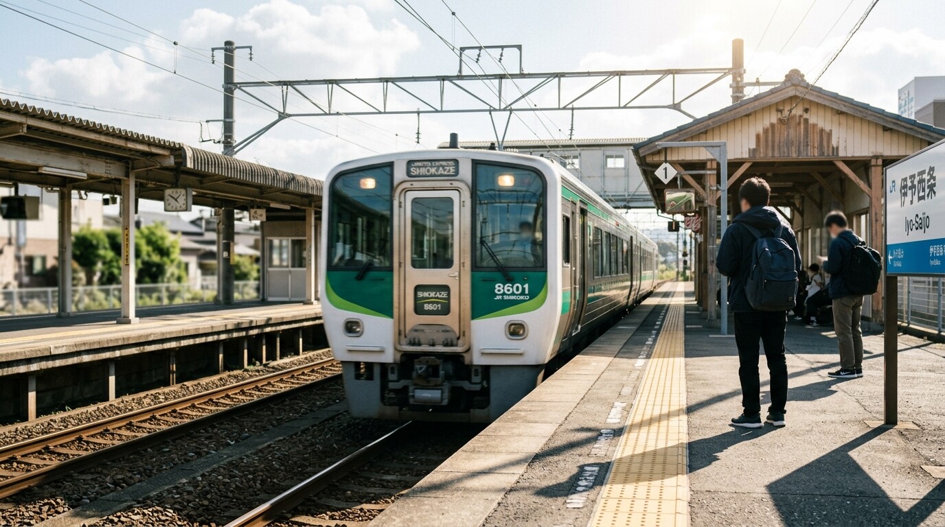 Iyo-Saijo Station: 55th Anniversary Stamp Cards (2026–2027)