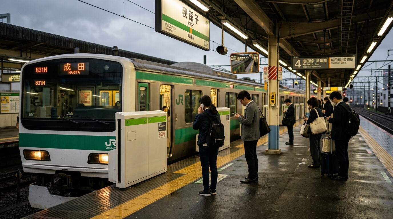 Narita Line Suspended: Abiko to Narita Fallen Tree [2026]