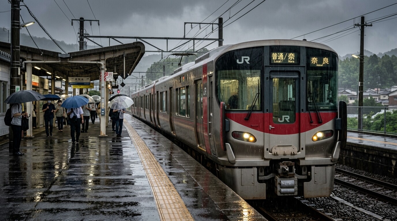 Sakurai Line Train Status: Heavy Rain Delays — May 2026