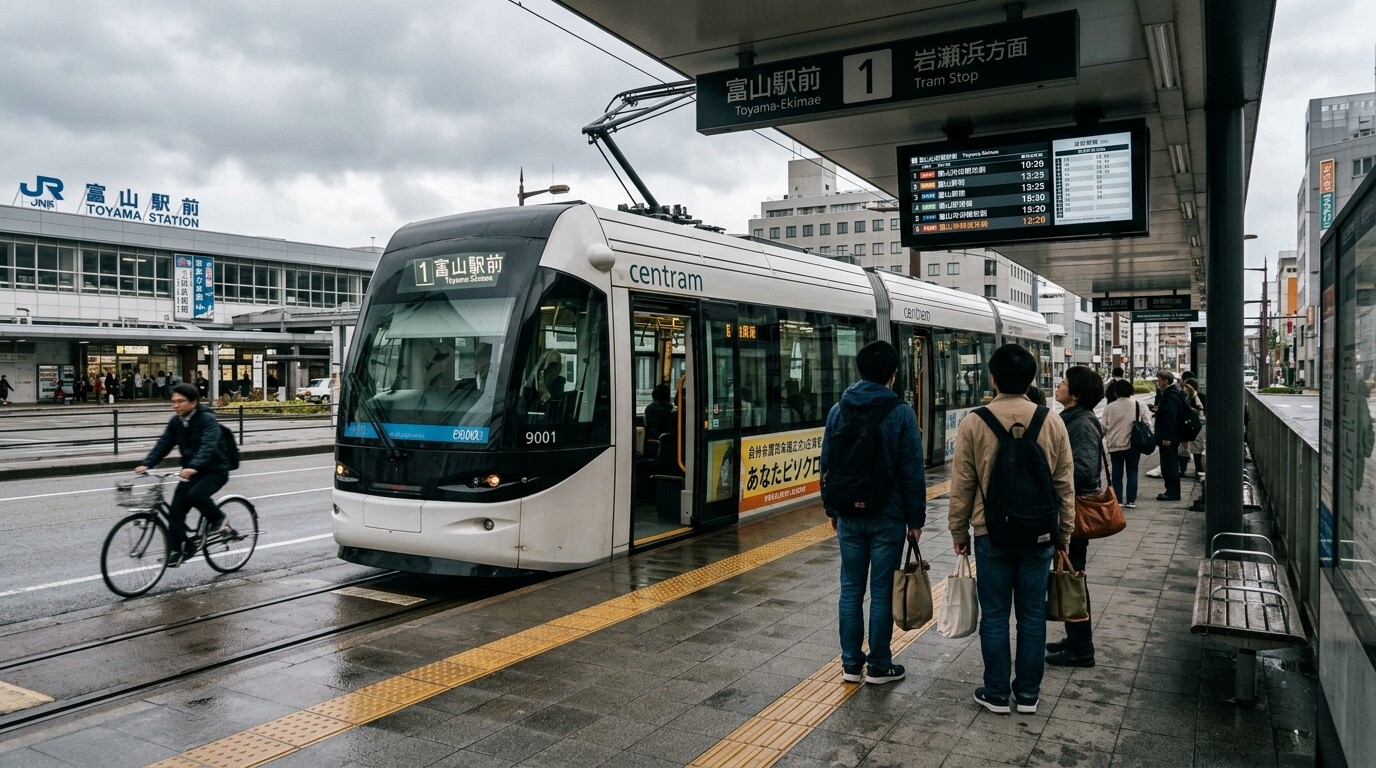 Toyama City Tram Status: Vehicle Malfunction Delays & Alternatives (2026)