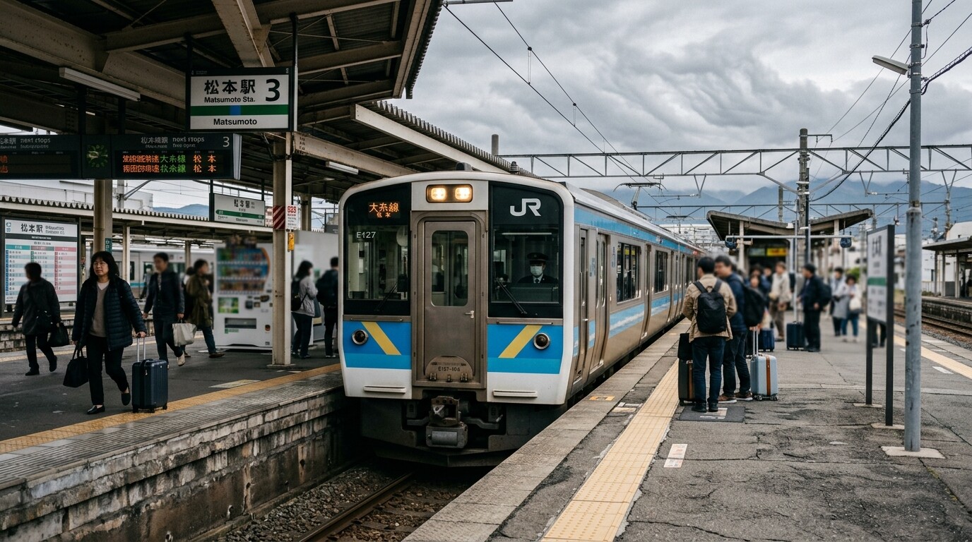 Ōito Line Train Status: Delays on Matsumoto–Minami-Otari [May 2026]