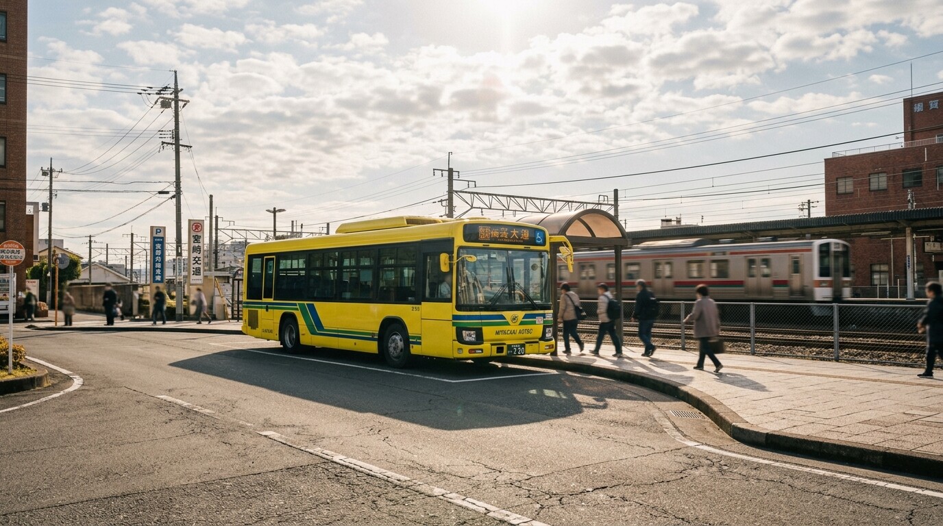 Miyazaki Marutto 1-Day Pass 2026: Unlimited JR & Bus for ¥500