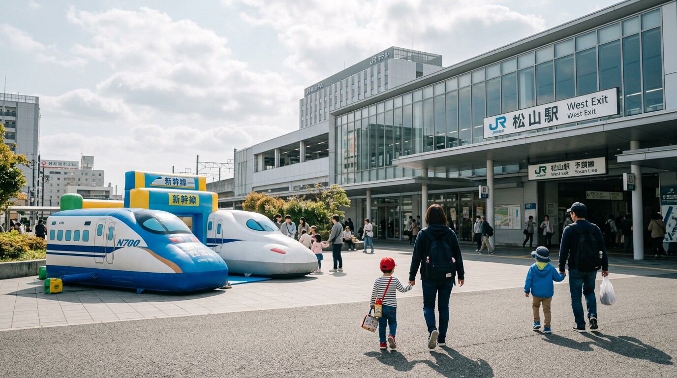 JR Matsuyama Station Event: Fluffy Railway Festa 2026 Guide