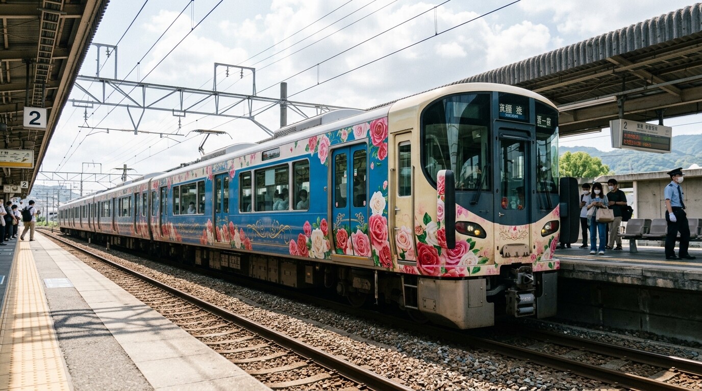 JR West Rose Wrapping Train 2026: Unveiling Event & Rider Guide
