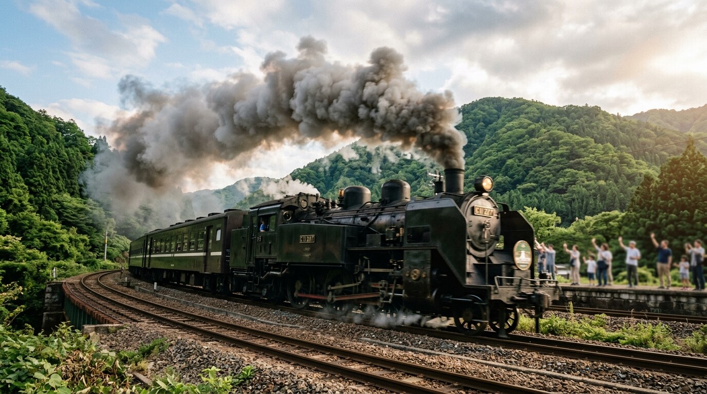 SL Taiki Hantsu 2026: Aizu Steam Train After 52 Years