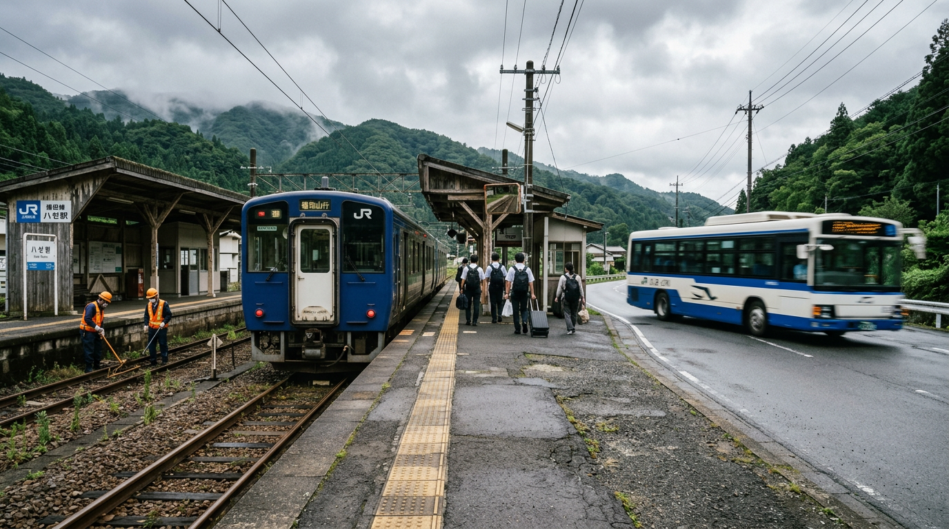 JR West 2026 Train Suspensions: Kinki Bus Replacements Explained